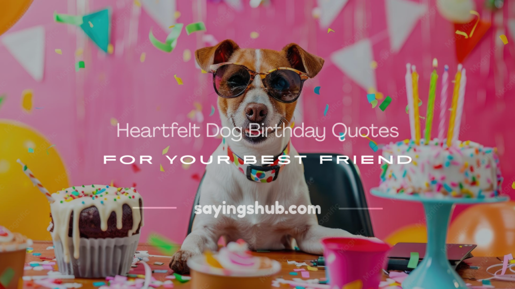 dog birthday quotes